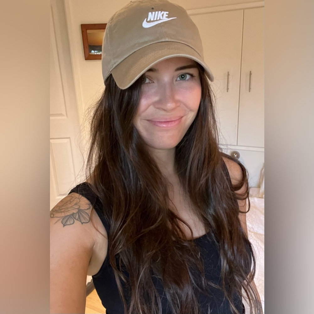 Nike beige dad baseball cap - new with tags